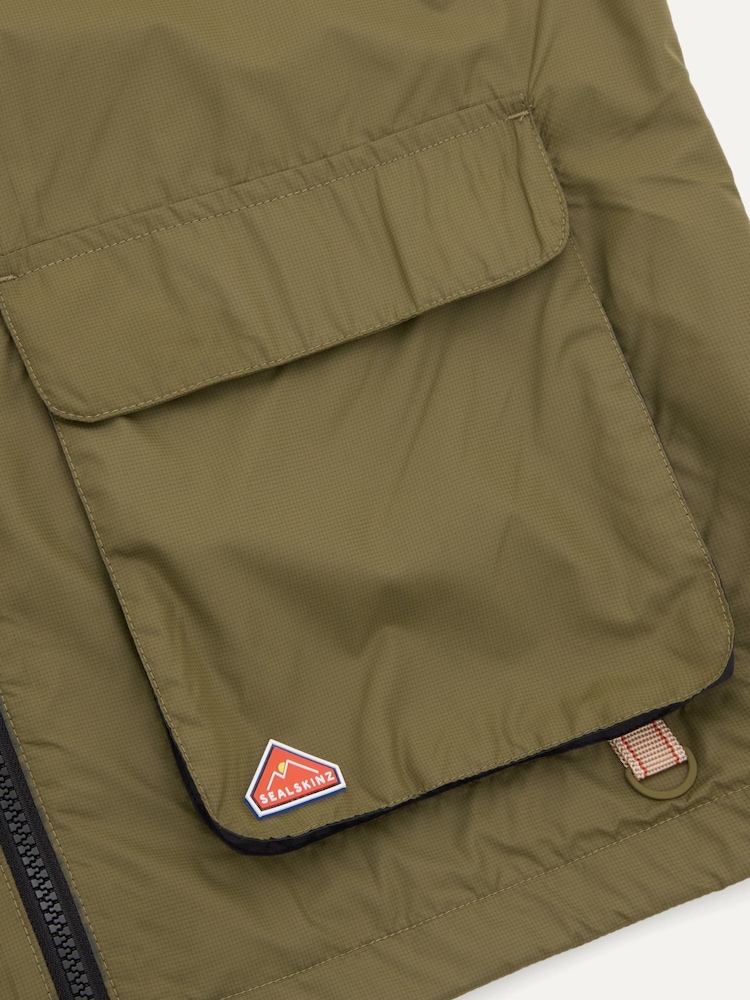 Sealskinz Green Brisley Water Repellent Gilet - Image 5 of 5