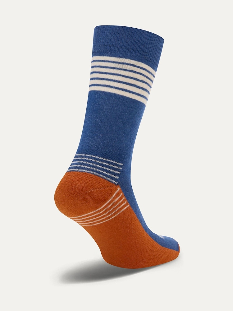 Sealskinz Blue Wheatacre Lightweight Mid Length Hiking Socks - Image 2 of 2