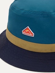 כחול  - Sealskinz Swafield Water Repellent Trail Bucket Hat - תמונה 3 מתוך 4