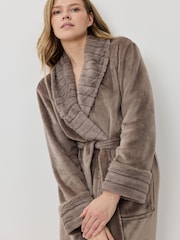 Aruelle Demi Taupe Bathrobe - Imaginea 1 din 4