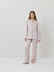 Aruelle Pink Rosa Long Pyjamas - Image 3 of 5