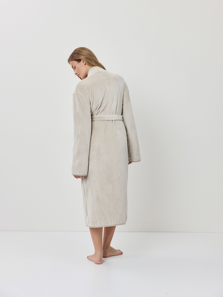 Aruelle Grey Juna Bathrobe - Image 2 of 4 Aruelle Grey Juna Bathrobe - Image 2 of 4