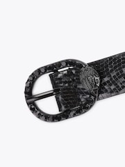 Kurt Geiger London Black Mayfair 18 Belt - Image 3 of 4