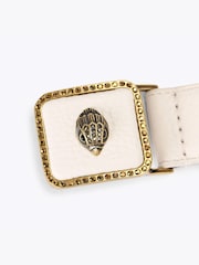 Kurt Geiger London White Pimlico 30 Belt - Image 3 of 4