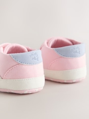 Pink Touch Fasten Baby Trainers (0-24mths) - Image 4 of 5