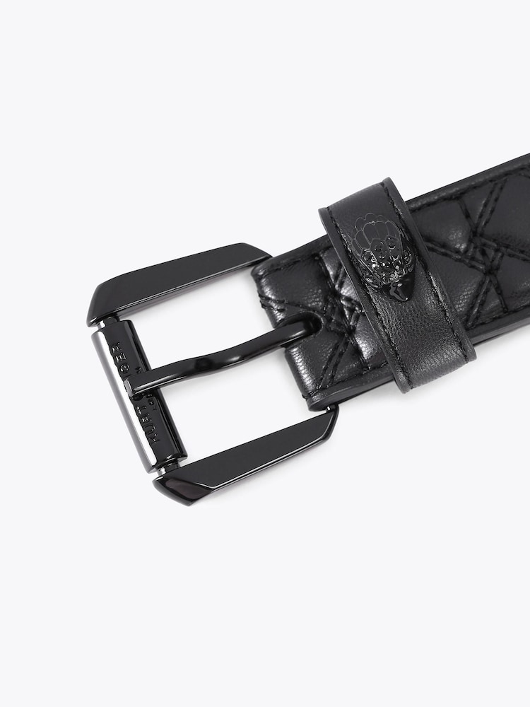 Kurt Geiger London Black Kensington 30 Belt - Image 2 of 4