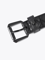 Kurt Geiger London Black Kensington 30 Belt - Image 2 of 4