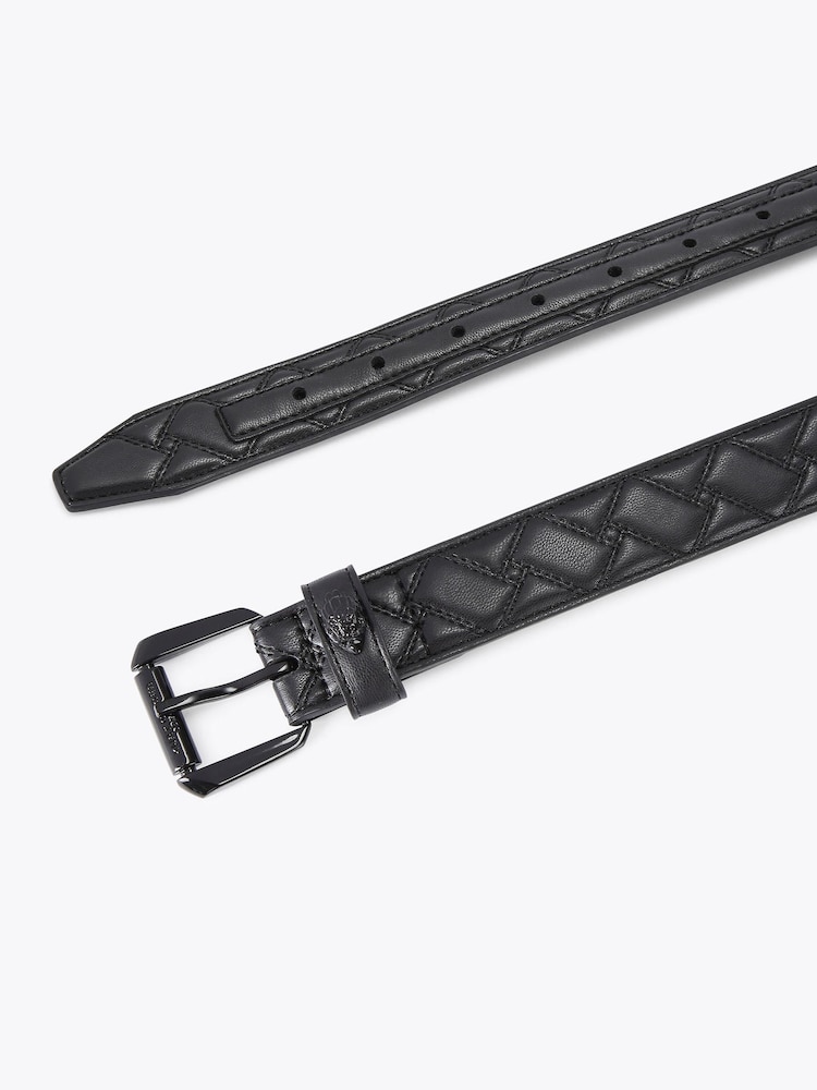 Kurt Geiger London Black Kensington 30 Belt - Image 4 of 4 Kurt Geiger London Black Kensington 30 Belt - Image 4 of 4
