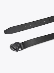 Kurt Geiger London Black Eagle Heart 30 Belt - Image 2 of 4