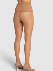Heist Nude The Fifteen Contour Sheer Tights - Image 2 of 4