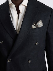 MOSS Black Linen Jacket - Image 4 of 5