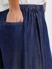 Simply Be Lightweight Denim Tie Waist Balloon Jeans - Εικόνα 4 από 4