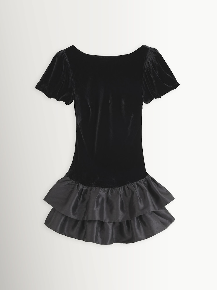 Rixo Black Anabella Dress - Image 1 of 1