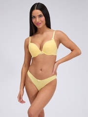 Boux Avenue Yellow Sabrina Ultra Push Up Bra - Image 4 of 6