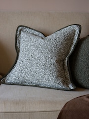 Ellenvale Interiors Olive Fleur Floral Cushion Cover 45 X 45cm - Image 1 of 5