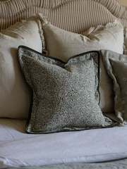 Ellenvale Interiors Olive Fleur Floral Cushion Cover 45 X 45cm - Image 2 of 5