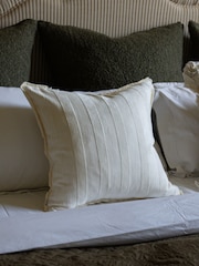 Ellenvale Interiors Cream Isla Stripe Cushion Cover 45 X 45cm - Image 2 of 3