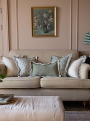 Ellenvale Interiors Set of 6 Dusty Sage Cushion Cover Combination - Image 1 of 4