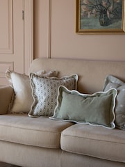 Ellenvale Interiors Set of 6 Dusty Sage Cushion Cover Combination - Image 2 of 4