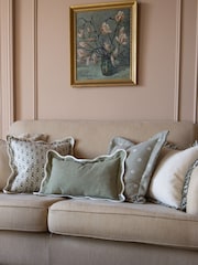 Ellenvale Interiors Set of 6 Dusty Sage Cushion Cover Combination - Image 3 of 4