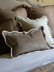 Ellenvale Interiors Coffee Chloe Cushion Cover 50 X 30cm - Image 1 of 3