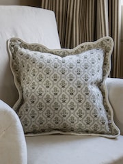 Ellenvale Interiors Sage Chloe Printed Cushion Cover 45 X 45cm - Image 2 of 7