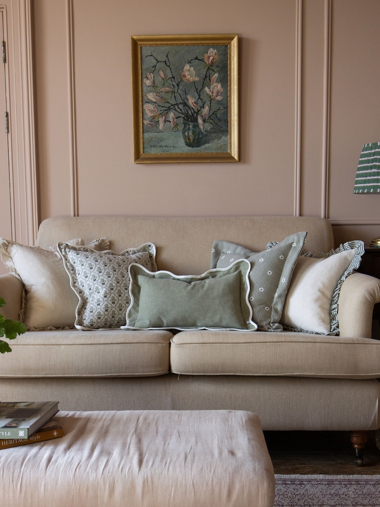 Ellenvale Interiors Sage Chloe Printed Cushion Cover 45 X 45cm - Image 7 of 7