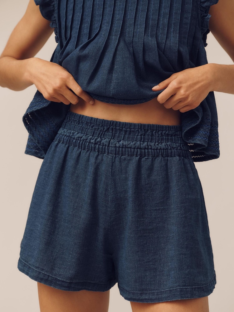 Anthropologie The Somerset Denim Edition Shorts - תמונה 2 מתוך 4