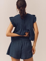 Anthropologie The Somerset Denim Edition Shorts - תמונה 3 מתוך 4