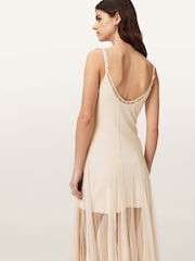 AllSaints White Harmonia Dress - Image 3 of 5