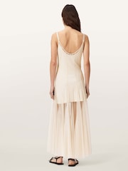 AllSaints White Harmonia Dress - Image 4 of 5
