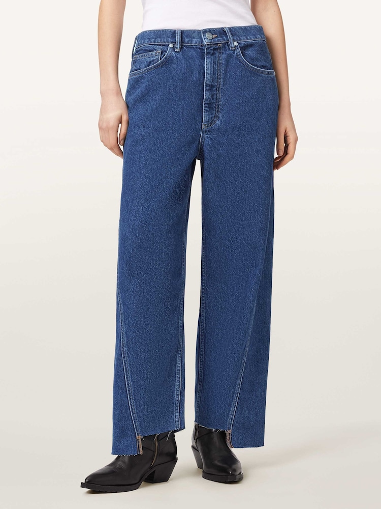 AllSaints Blue Fox Jeans - Image 1 of 6