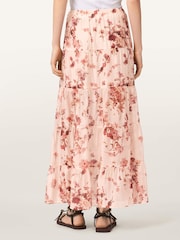 AllSaints Pink Evia Skirt - Image 3 of 6