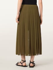AllSaints Green Clover Skirt - Image 3 of 6