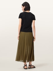 AllSaints Green Clover Skirt - Image 5 of 6