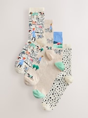 Dog Walker Conversational - Knöchelsocken, 4er-Pack - Bild 1 von 7