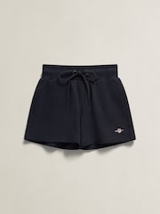 GANT Blue Shield Sweat Shorts - Image 1 of 2