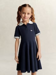 GANT Shield Short Sleeve Polo Dress - Imagen 1 de 4