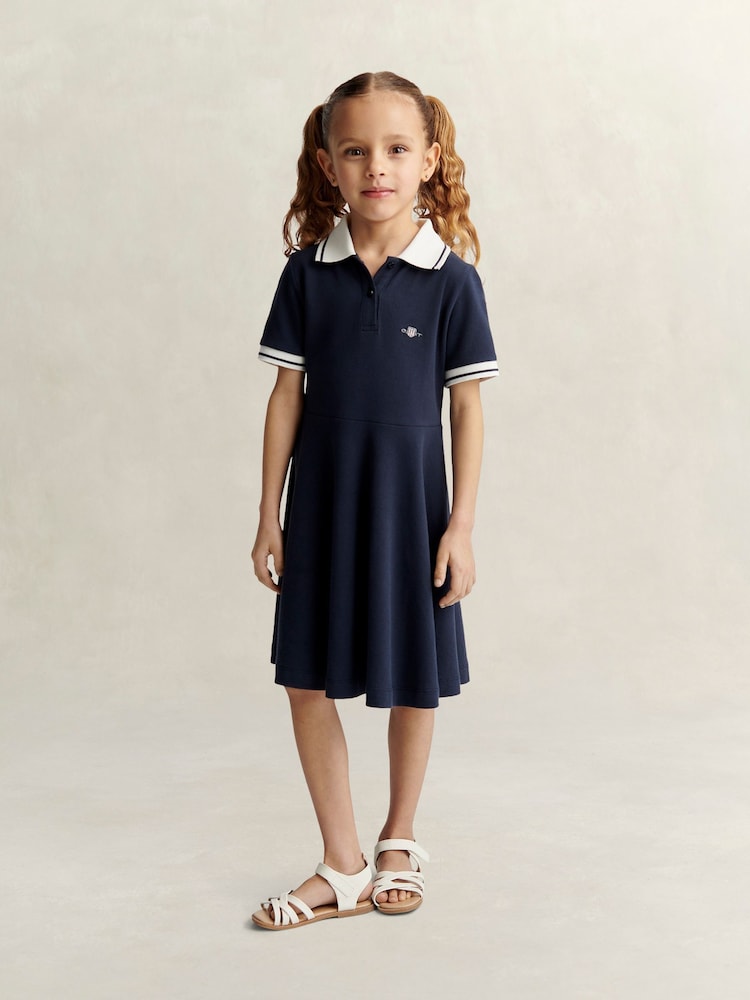 GANT Shield Short Sleeve Polo Dress - Imagen 4 de 4