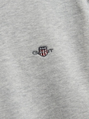 GANT Grey Shield Crew Neck Sweatshirt - Image 2 of 2