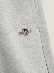 GANT Grey Shield Sweat Shorts - Image 2 of 2