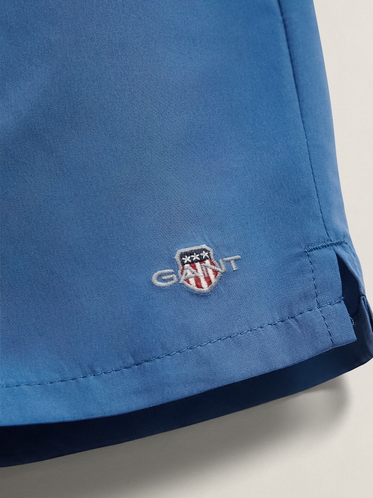 GANT Blue Shield Swim Shorts - Image 2 of 2