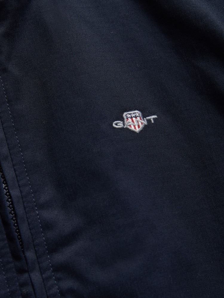 GANT Blue Lightweight Harrington Jacket - Image 2 of 4