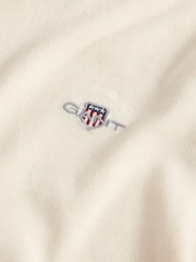 GANT Cream Shield Short Sleeve T-Shirt & Sweat Short Set - Image 2 of 5