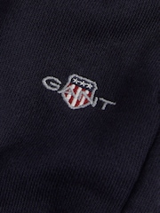 GANT Cream Shield Short Sleeve T-Shirt & Sweat Short Set - Image 3 of 5