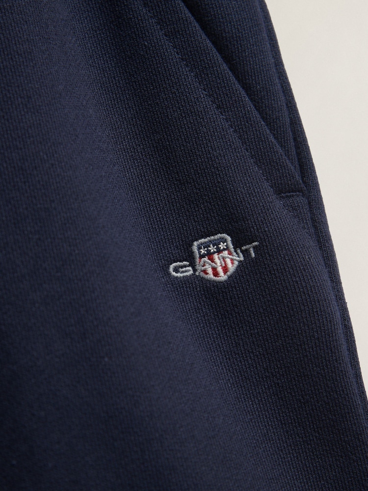 Navy Blå - GANT Skjold Joggebukser - Bilde 2 av 2