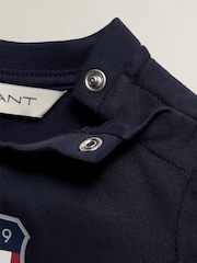 GANT Blue Archive Shield Short Sleeve T-Shirt - Image 7 of 7