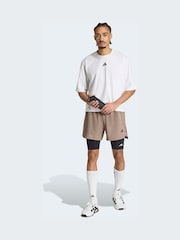adidas D4T Primelift 3 Ριγέ Σορτς - Εικόνα 6 από 7