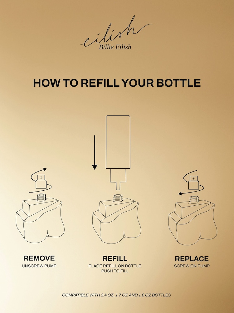 Billie Eilish Eau de Parfum Refill 150ml - Image 4 of 4 Billie Eilish Eau de Parfum Refill 150ml - Image 4 of 4
