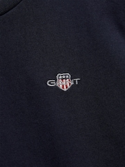 GANT Blue Shield Short Sleeve T-Shirt - Image 2 of 3